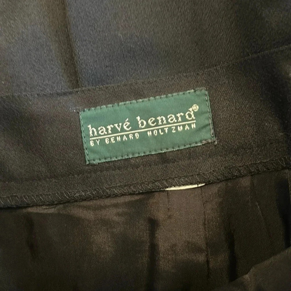 Harve Benard by Behard Holtzman classic black skirt - Picture 2 of 7